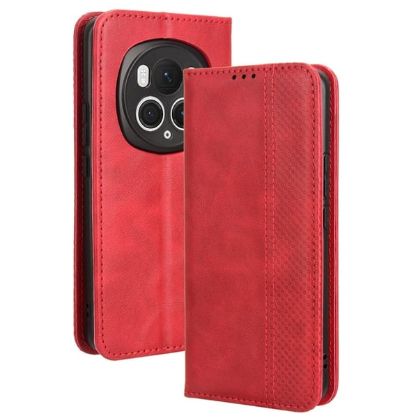 Bofink Vintage Honor Magic 6 Pro nahkakotelo - Punainen