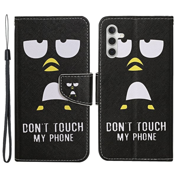 Wonderland Samsung Galaxy A25 flip-etui - Pingvin