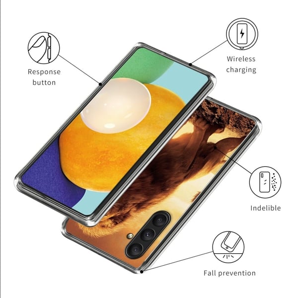 Deco Samsung Galaxy A25 deksel - Løve