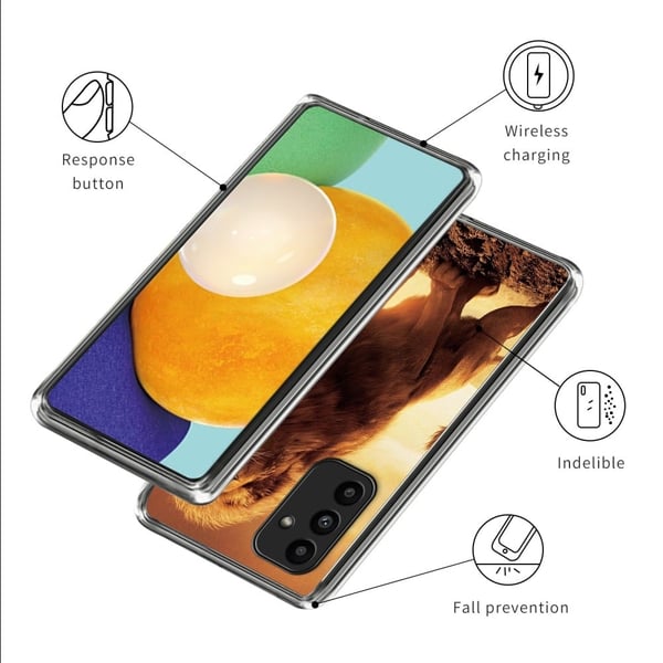 Deco Samsung Galaxy A15 deksel - Løve