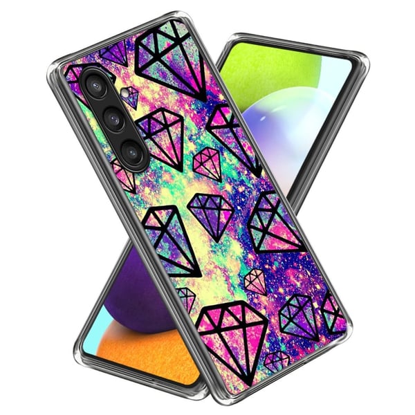 Deco Samsung Galaxy S24 Plus deksel - Diamanter