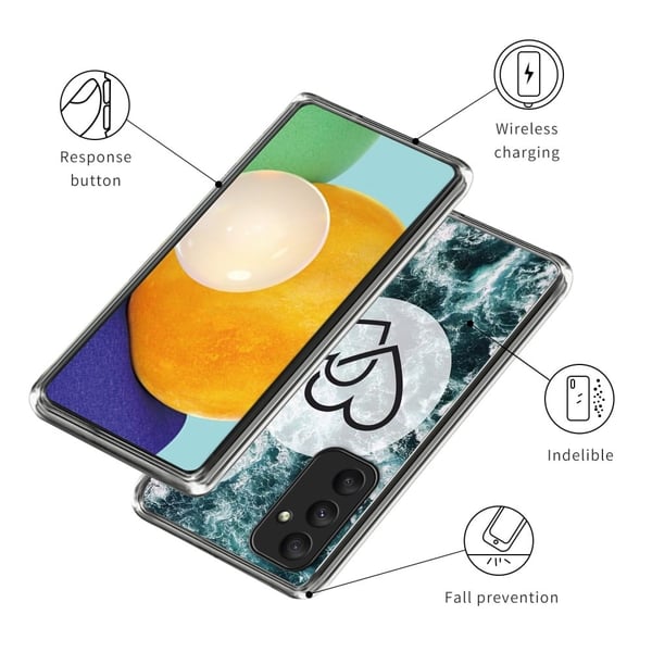 Deco Samsung Galaxy A35 deksel - Hjerte Til Hjerte