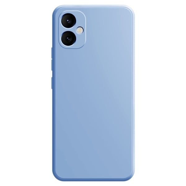 Mikrofiberfôret deksel i mykt gummi for Samsung Galaxy A05 - Lilla Lilla