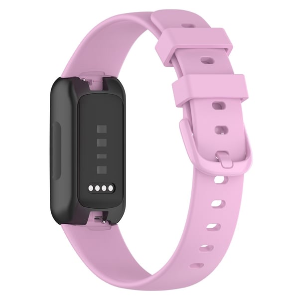 Fitbit Inspire 3 Silikone urremme Blød udskiftningsrem, str: S - Lilla Violet