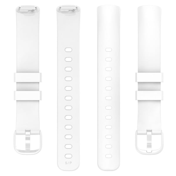 Fitbit Inspire 3 Silikone urremme Blød udskiftningsrem, str: S - Hvid