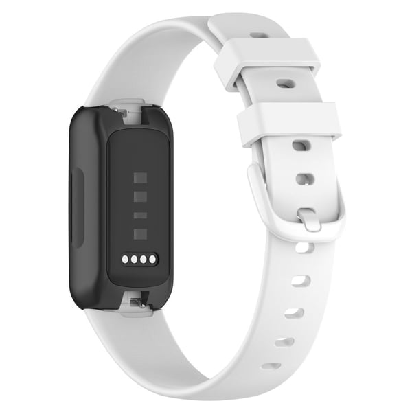 Fitbit Inspire 3 Silikone urremme Blød udskiftningsrem, str: S - Hvid