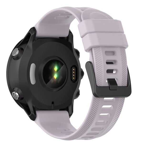 Garmin Forerunner 955 Silikonklokkebånd Myk sportsrem - Lyselilla