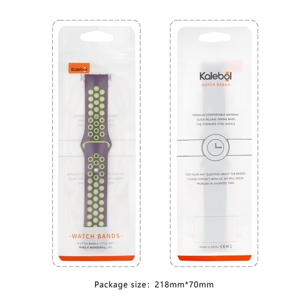 KALEBOL KLB-SSGJ-002 Xiaomi Smart Band 8 Pro / Redmi Watch 4 Silikonrem med to farger - Hvit + Svart