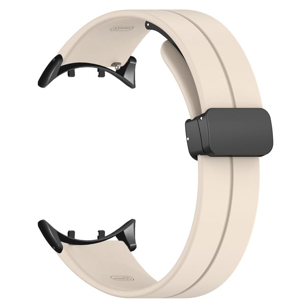 Vivo Watch 3 Sportsklokkebånd i silikon med sammenleggbar spenne - Retro Hvit