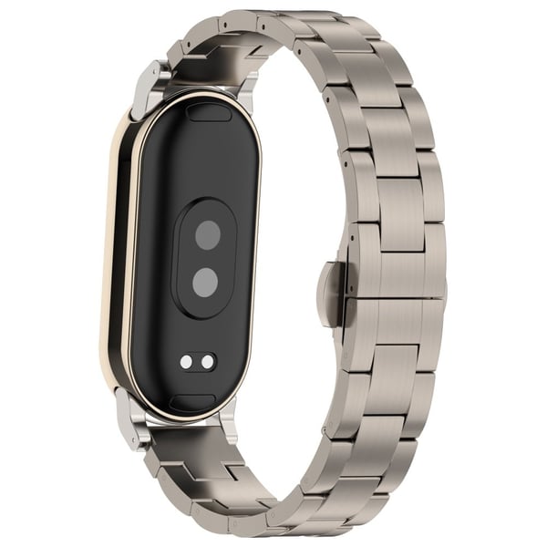 Xiaomi Smart Band 8 Titanium Metal Strap Armbåndklokke Armbånd Armbånd Erstatning - Titan