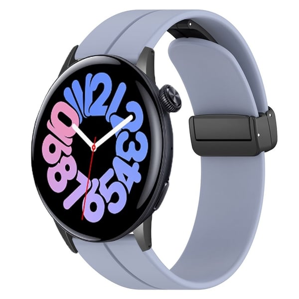 Vivo Watch 3 Sportsklokkebånd i silikon med sammenleggbar spenne - Lilla