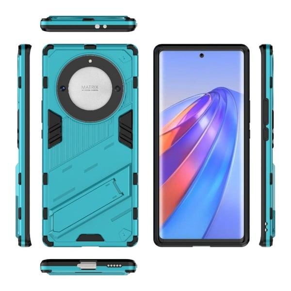 Støtsikkert hybriddeksel med et moderne preg for Honor Magic5 Lite / Honor X9a / Motorola Moto X40 - Babyblå