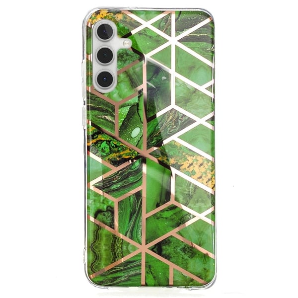 Marmormotiv Samsung Galaxy A13 5G / Samsung Galaxy A04s skal - Romb / Grön Marmormotiv Samsung Galaxy A13 5G / Samsung Galaxy A04s skal - Romb / Grön