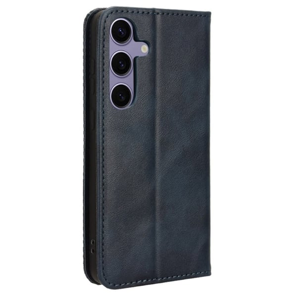 Bofink Vintage Samsung Galaxy S24 lærveske - Blå