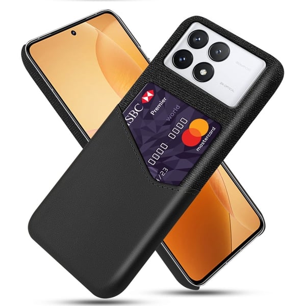 Bofink Xiaomi Redmi K70 / Xiaomi Redmi K70 Pro kortdeksel - Svart