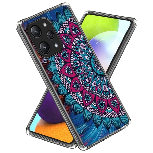 Deco Xiaomi Redmi 12 / Xiaomi Poco M6 Pro deksel - Mandalablomst