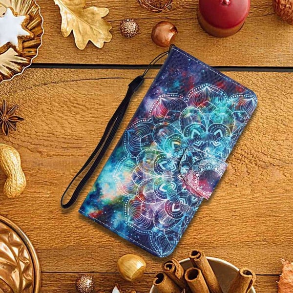 Wonderland Samsung Galaxy A35 flip-etui - Stjernehimmel / Mandala