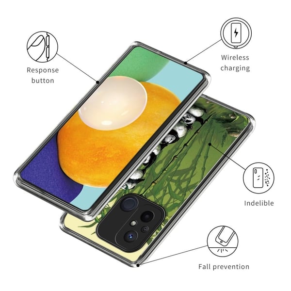 Deco Xiaomi Redmi 12C cover - Stablende Pandaer