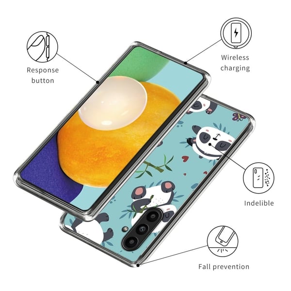 Deco Samsung Galaxy A14 deksel - Søte Pandaer