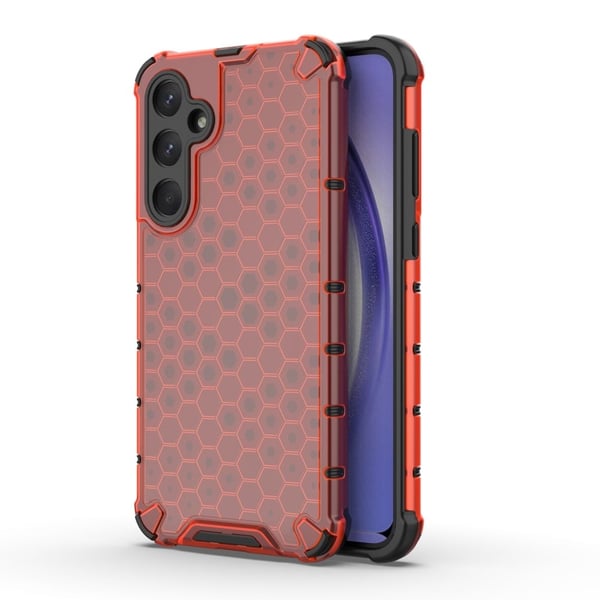 Bofink Honeycomb Samsung Galaxy A35 deksel - Rød