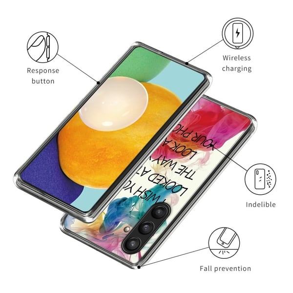 Deco Samsung Galaxy S24 deksel - Så På Meg