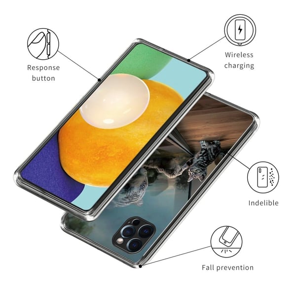Deco iPhone 15 Pro Max deksel - Speilkatt