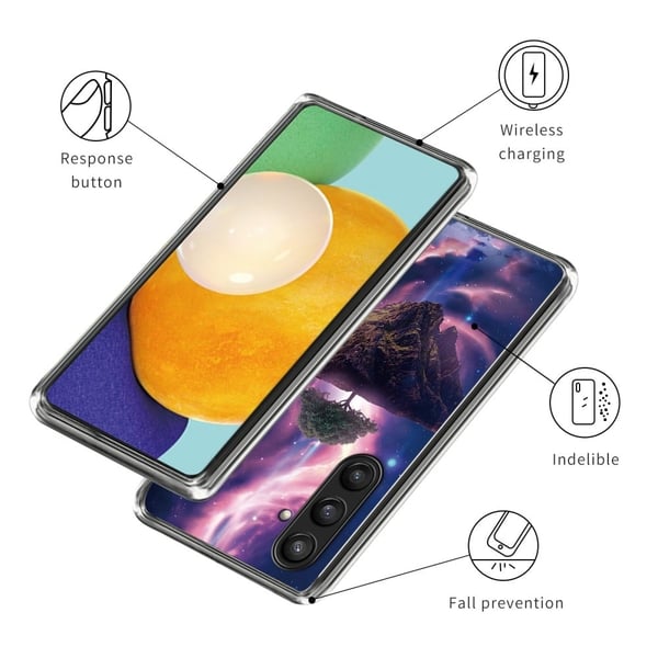 Deco Samsung Galaxy S24 Plus deksel - Nordlys Natt