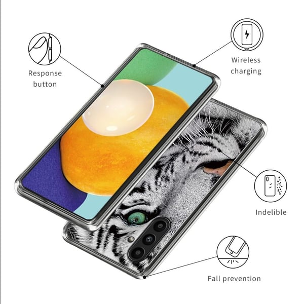 Deco Samsung Galaxy A14 deksel - Tigerhode