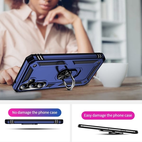 Bofink Combat Samsung Galaxy A35 cover - Blå