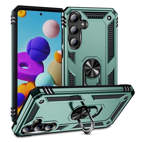 Bofink Combat Samsung Galaxy A55 deksel - Svartgrønn