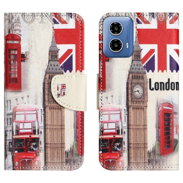 Wonderland Motorola Moto G34 flip-etui - London Big Ben