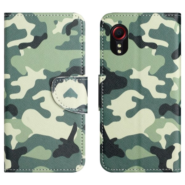 Wonderland Samsung Galaxy Xcover 7 fodral -Kamouflage