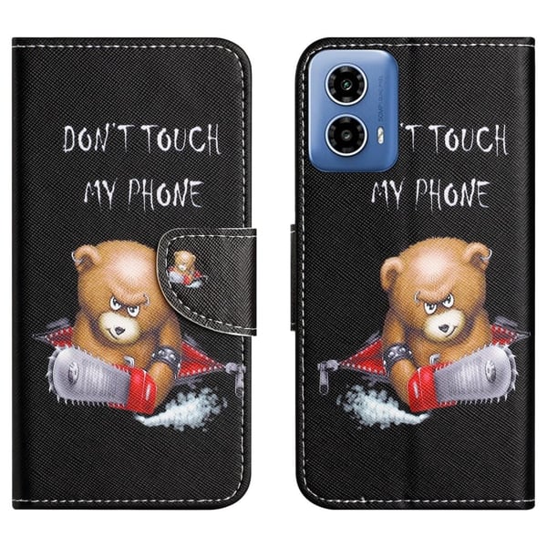 Wonderland Motorola Moto G34 flip-etui - Bjørn