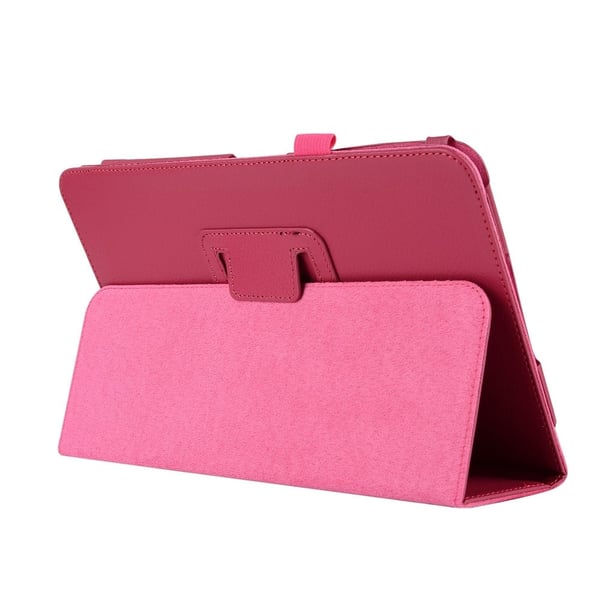 Litchi Grain Smart Leather Case Samsung Galaxy Tab A 10.1 (2016) T580 T585 - Rose