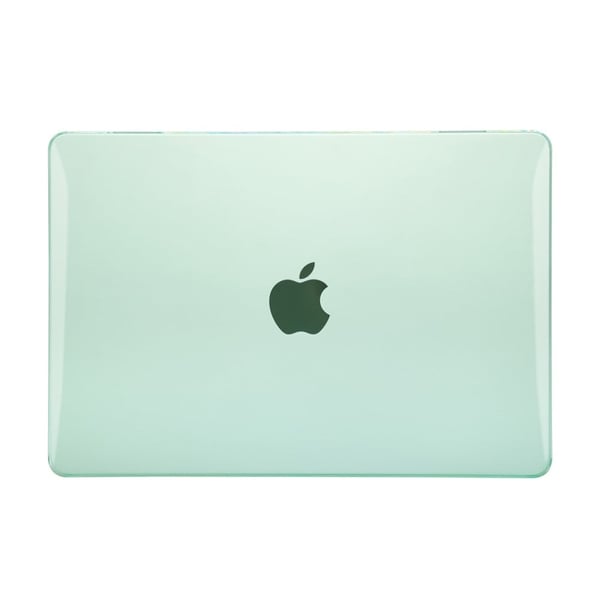 MacBook Air 15 "(2023) M2 A2941 / (2024) A3114 M3 Laptop-deksel gjennomsiktig hardt støtbestandig beskyttelsesdeksel - Grønn