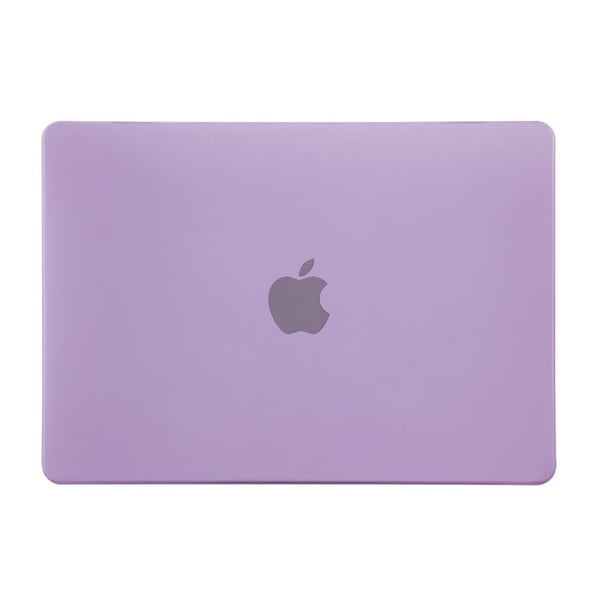 MacBook Air 13 "(2022) A2681 / (2024) A3113 M3 Mattefinish beskyttende deksel til bærbar PC ripebestandig hard støtbestandig Notebook-etui - Lilla
