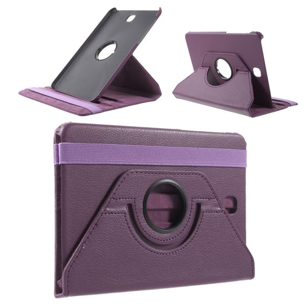 Rotary Stand Leather Flip Case Samsung Galaxy Tab S2 8.0 T710 T715 - Lilla