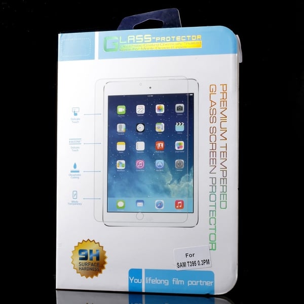 0,3 mm Arc Edge Skjermbeskyttelsesfilm av herdet glass Samsung Galaxy Tab Active 2 8.0 T395