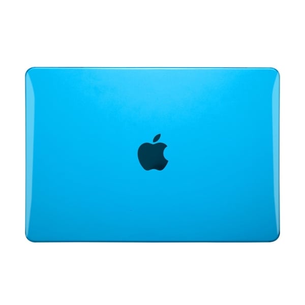 MacBook Air 15 "(2023) M2 A2941 / (2024) A3114 M3 Laptop-deksel gjennomsiktig hardt støtbestandig beskyttelsesdeksel - Blå