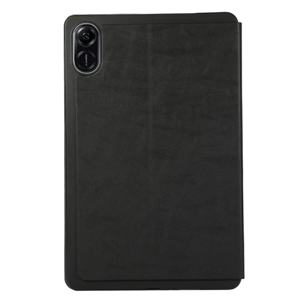 Honor Pad X9 / Pad X8 Pro Tablet Case Nahka ja joustava kaksikerroksinen suojakotelo - Musta