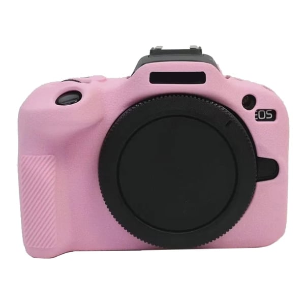 Canon EOS R100 Kamera Suojain Sleeve Silikoni Case Drop Protection Cover - Pinkki