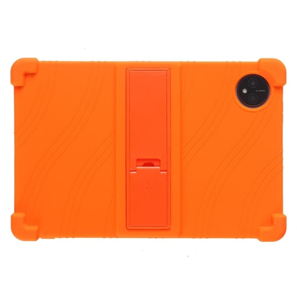 Blackview Tab 80 10.1 (2023) Tablet Case Bump Resistant Kickstand Soft Silicone Protective Cover - Oranssi