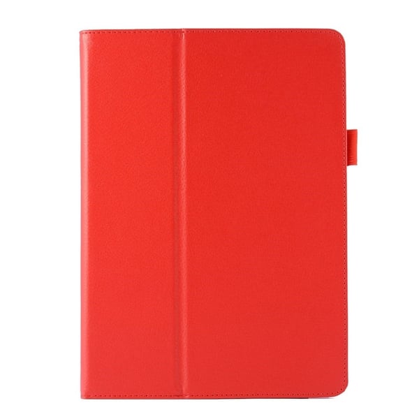 Lychee Texture Folio Stand Läder Smart Case iPad Air 2 - Röd Lychee Texture Folio Stand Läder Smart Case iPad Air 2 - Röd