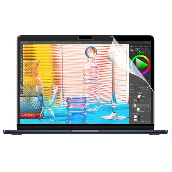 ENKAY HAT PRINCE MacBook Air 13 " (2024) A2681 (M2) / A3113 (M3) / (2022) A2681 Näytönsuoja HD Clear Soft Laptop näytön kalvo