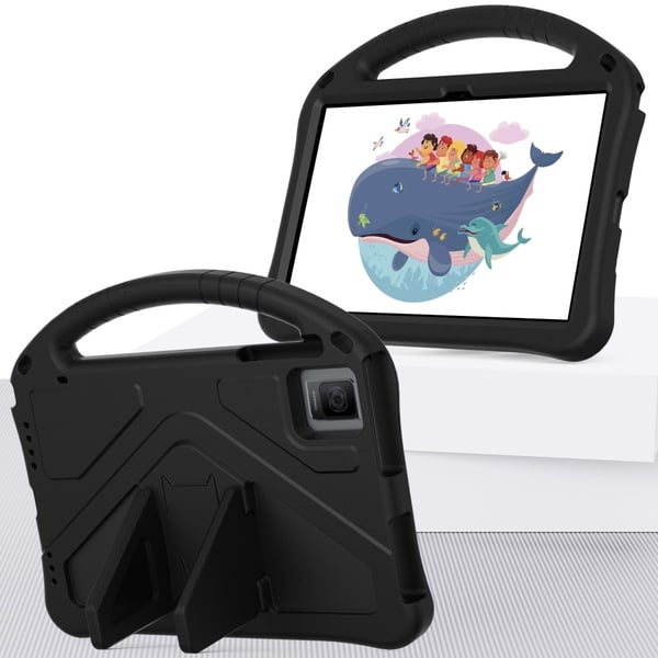 TCL Tab 10 Gen 2 / T-Mobile REVVL Tab / Blackview Oscal Pad 15 / Tab 11 WiFi / Tab 11 SE / Tab 11 Case Handle EVA Cover - Svart