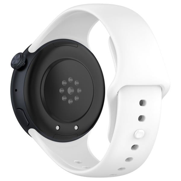 Vivo Watch 3 erstatningsarmbånd for smartklokke i silikon - Hvit
