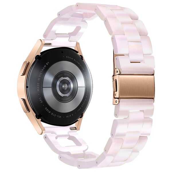 Misfit Vapor erstatningsklokkearmbånd av harpiks med D-formet armbånd - Havfrue Rosa