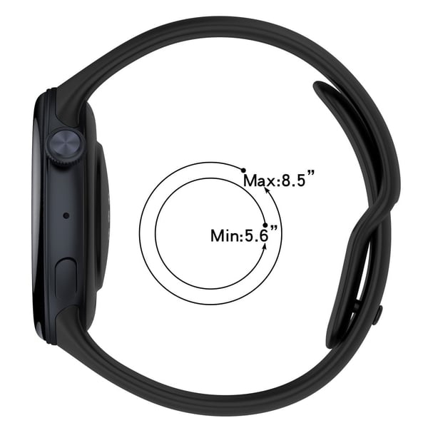 Vivo Watch 3 erstatningsarmbånd for smartklokke i silikon - Grå
