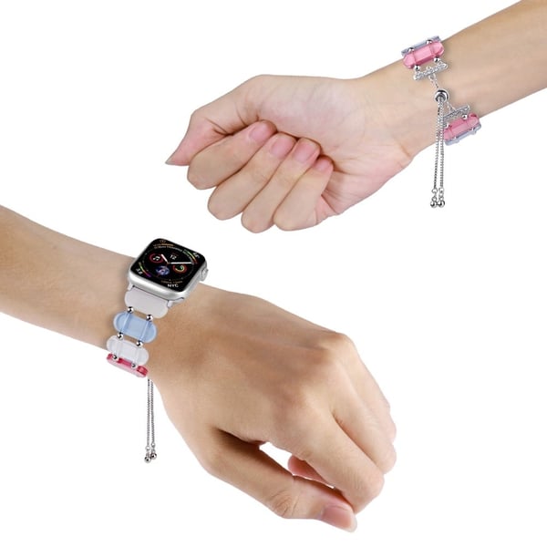 Apple Watch Series 49 mm - 45 mm - 44 mm - 42 mm harpiksarmbånd - Flerfarget