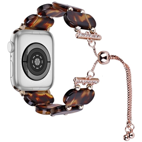 Apple Watch Series 49 mm - 45 mm - 44 mm - 42 mm harpiksarmbånd - Skilpaddeskall